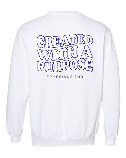 Created With Purpose Comfort Color Sweatshirt