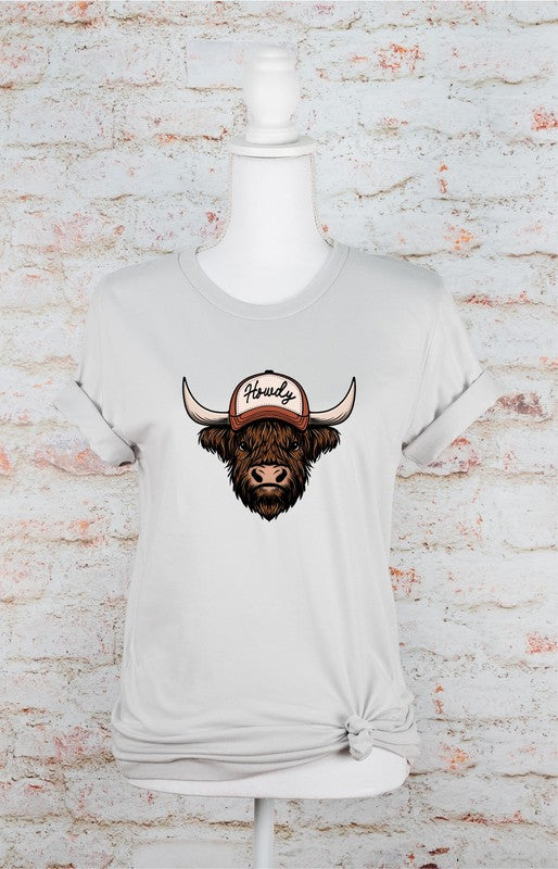 Howdy Cow Graphic Tee