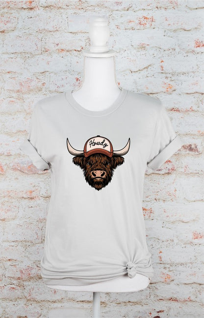 Howdy Cow Graphic Tee