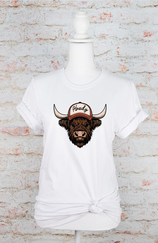 Howdy Cow Graphic Tee