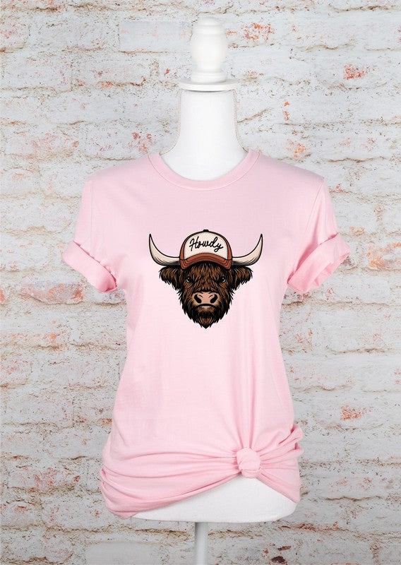 Howdy Cow Graphic Tee