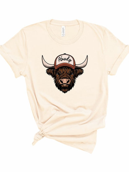 Howdy Cow Graphic Tee