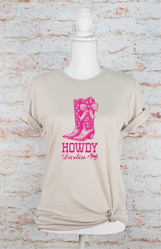 Howdy Coquette Boots Graphic Tee