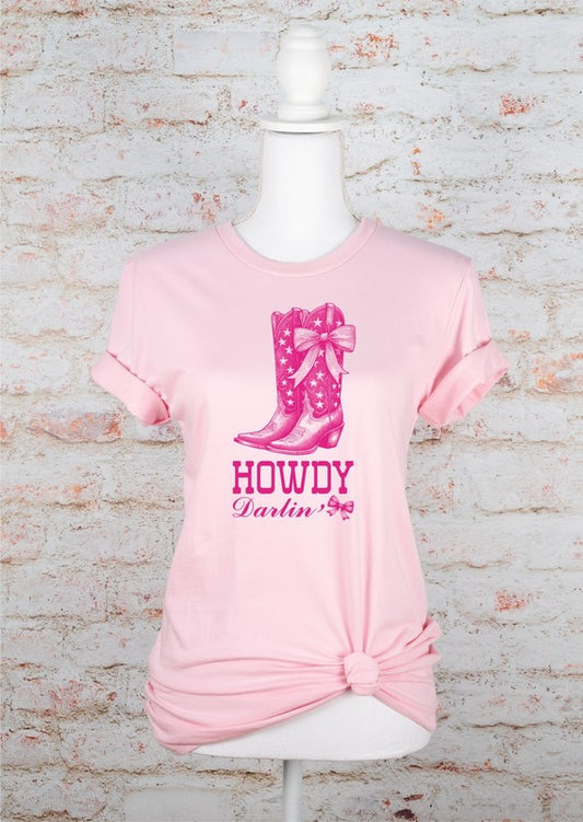 Howdy Coquette Boots Graphic Tee