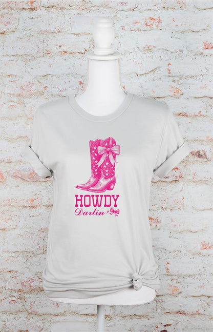 Howdy Coquette Boots Graphic Tee