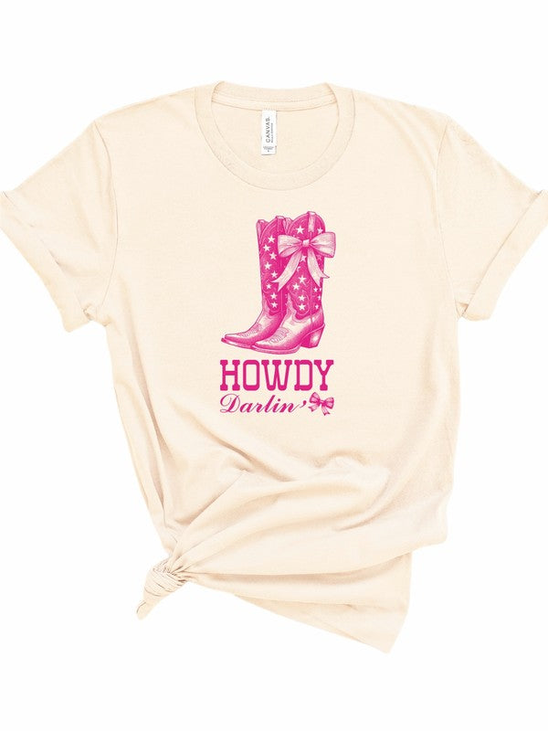 Howdy Coquette Boots Graphic Tee