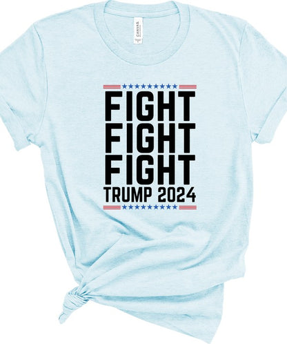 Fight Fight Fight Trump 2024 Softstyle Graphic